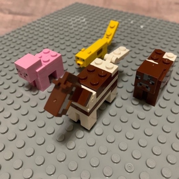 Minecraft Animals Lot of 4 Custom Minifigures - Picture 2 of 6